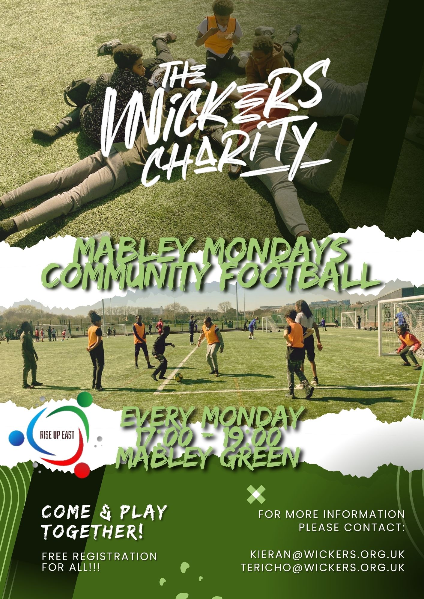 'Mabley Mondays' Community Football Session